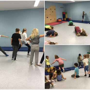 Wir spielen Salatfangen